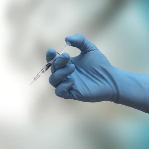 BNG693 - Nitrile Long Cuff Blue