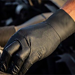 BNG657 - Nitrile Diamond Grip Black
