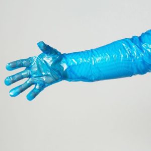 BNG839 - Polyethylene Blue Heavy Duty Shoulder Length